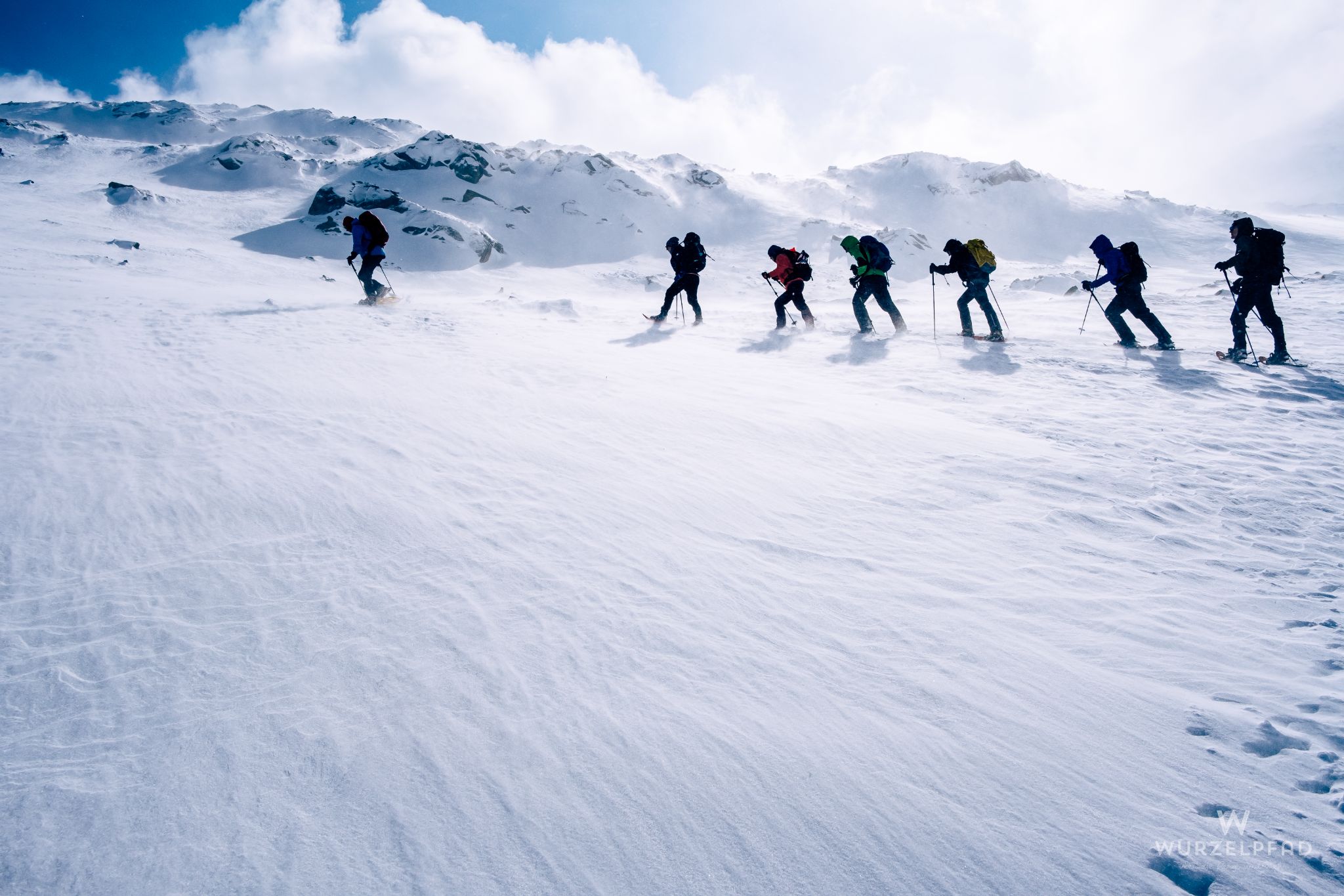 Den Föhnsturm schlägt zu
